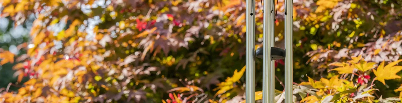 Der Klanggarten: Windspiel, und Co. sorgen für Erholung