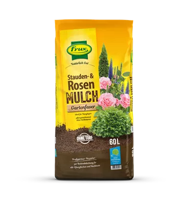 Stauden- &amp; Rosenmulch – Gartenfaser -torffrei-